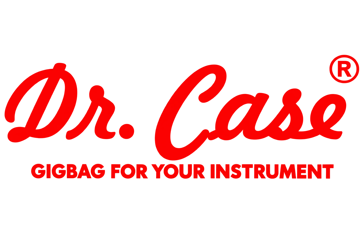 Logo Dr Case - Brand aksesoris musik yang tersedia di Musicmen Store