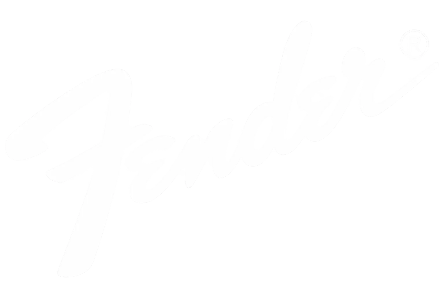 Logo Fender - Brand gitar yang tersedia di Musicmen Store