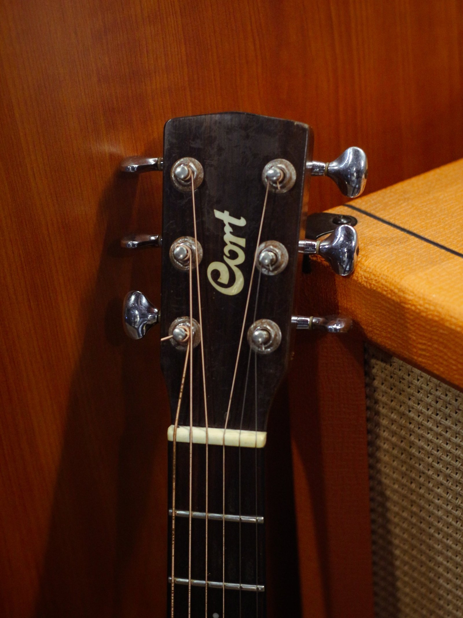 Cort Little CJ Walnut Open Pore Natural (Used) - Image 8