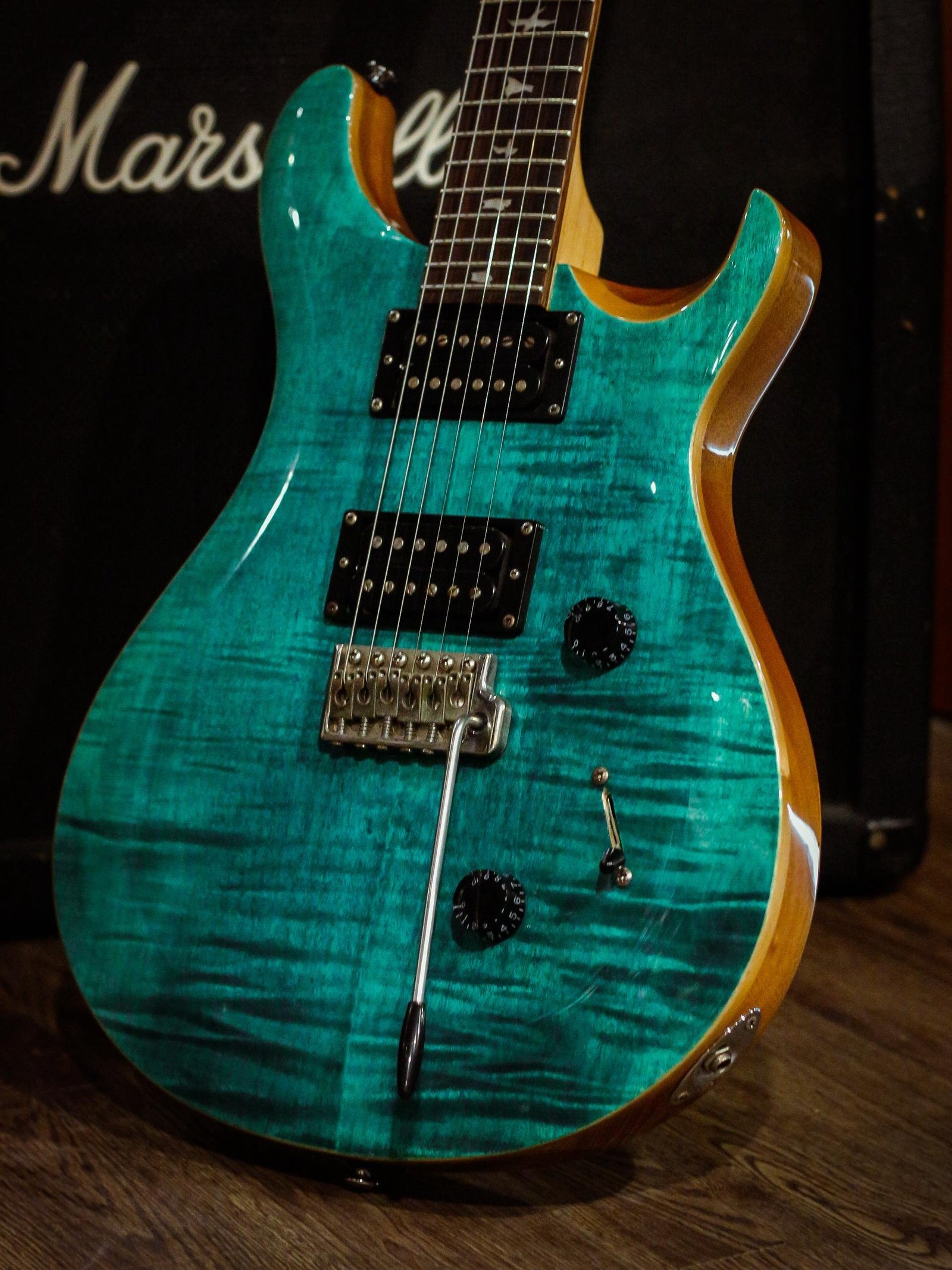 PRS SE Custom 24 Turquoise - Image 2
