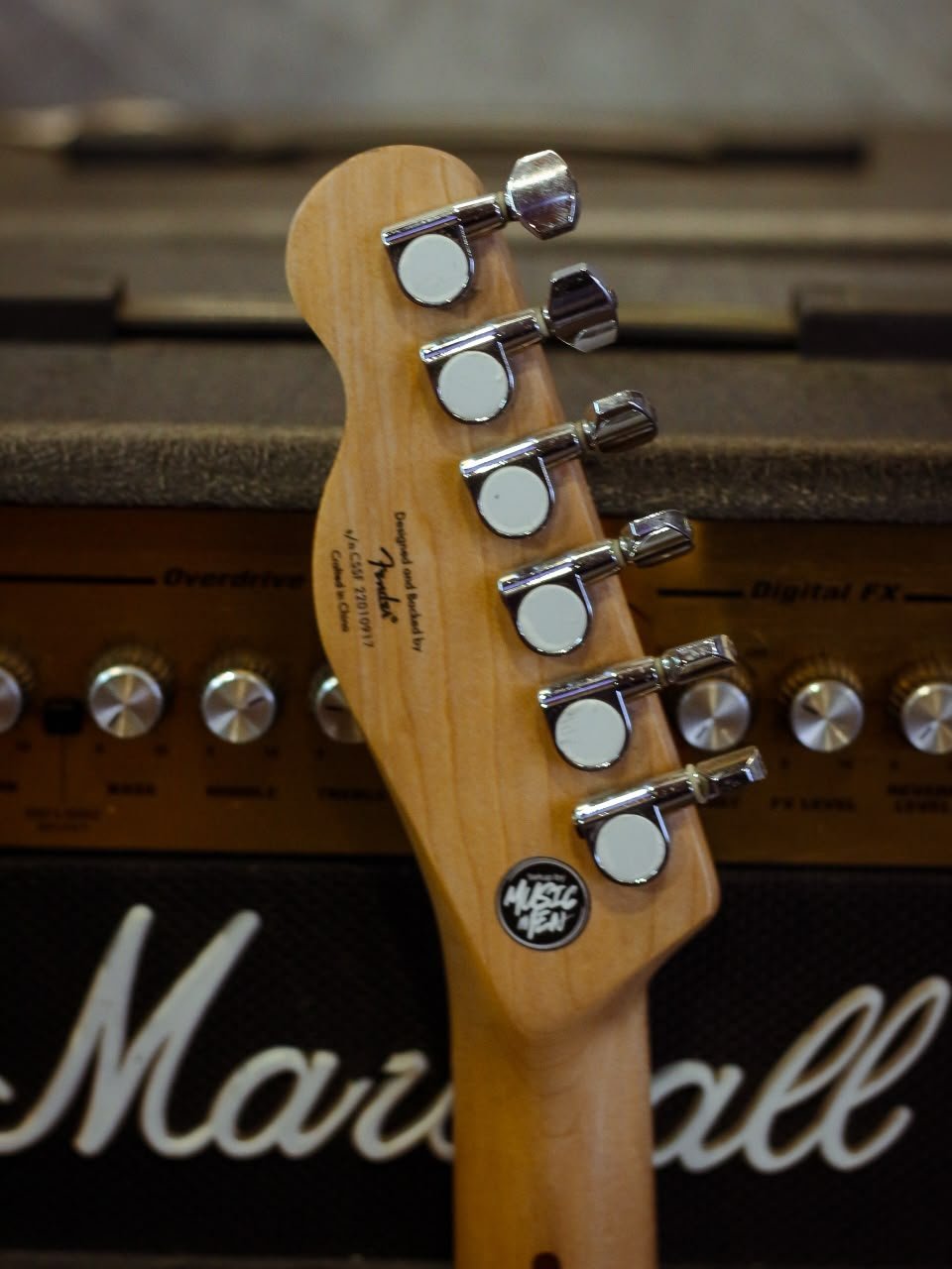 Squier FSR Affinity Series Telecaster Butterscotch Blonde - Image 9