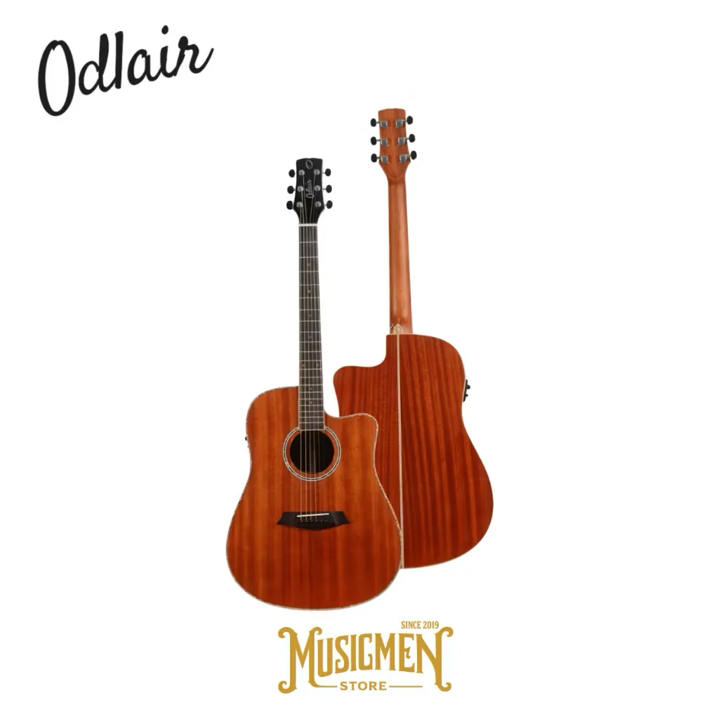 ￼Odlair Capella Neos Gitar Akustik Elektrik Top Solid Spruce - Transparent Burst - Image 2