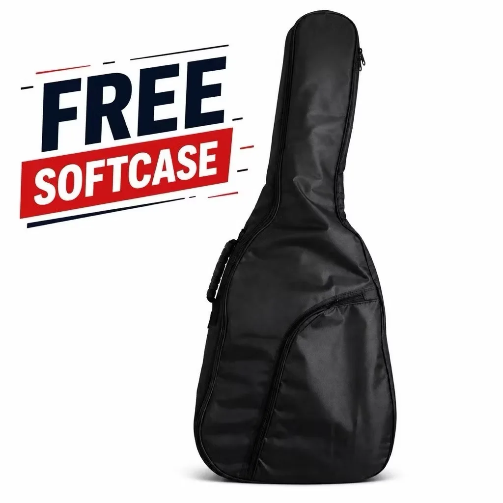 ￼Odlair Denim Series Blue Denim Gitar Akustik Elektrik Acoustic Electric Solid Spruce Fishman ISYS+ - Image 7